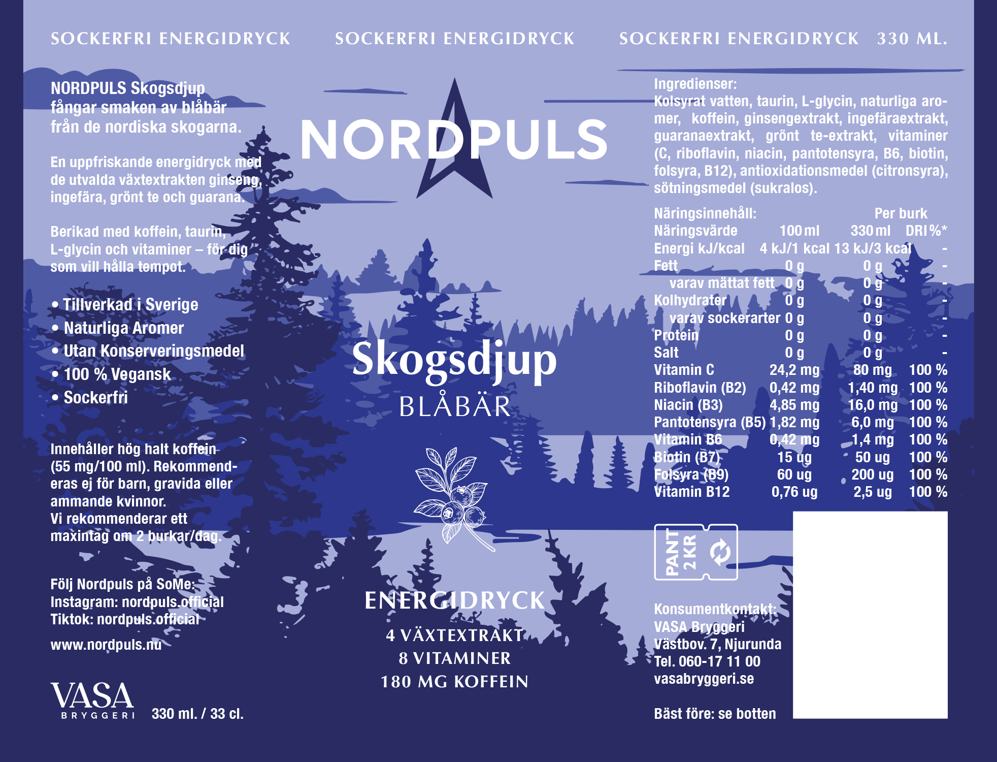 Nordpuls Skogsdjup 12-pack - Bild 2